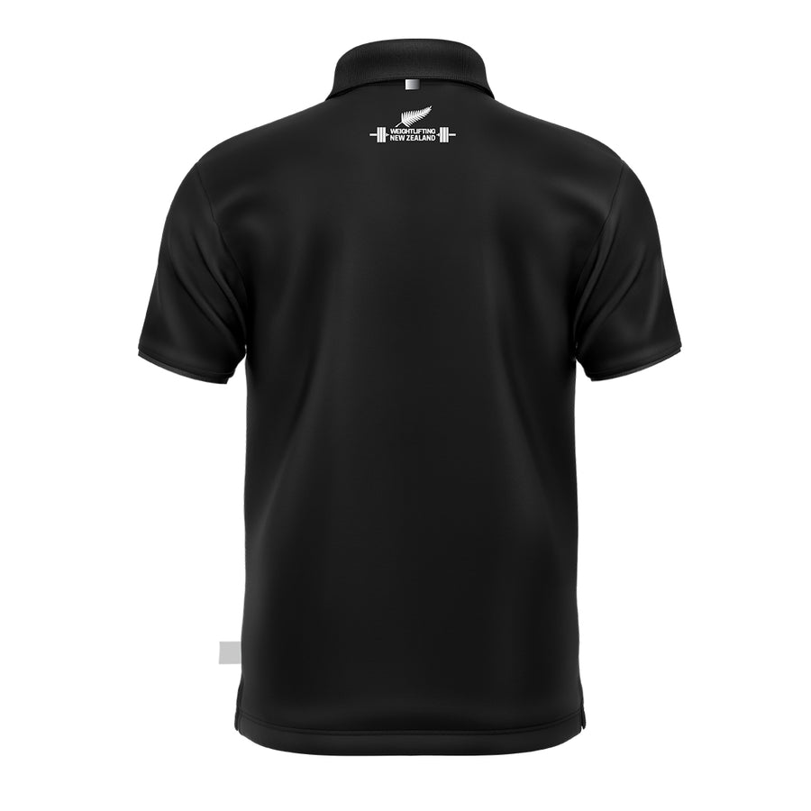 Weightlifting New Zealand Mens Polo