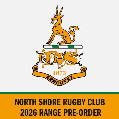 North Shore Rugby Club: Pre-Order 2026 Bespoke Store
