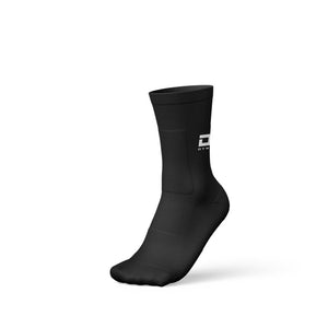 Dynasty Sport Crew Black Gel Gripper Sock