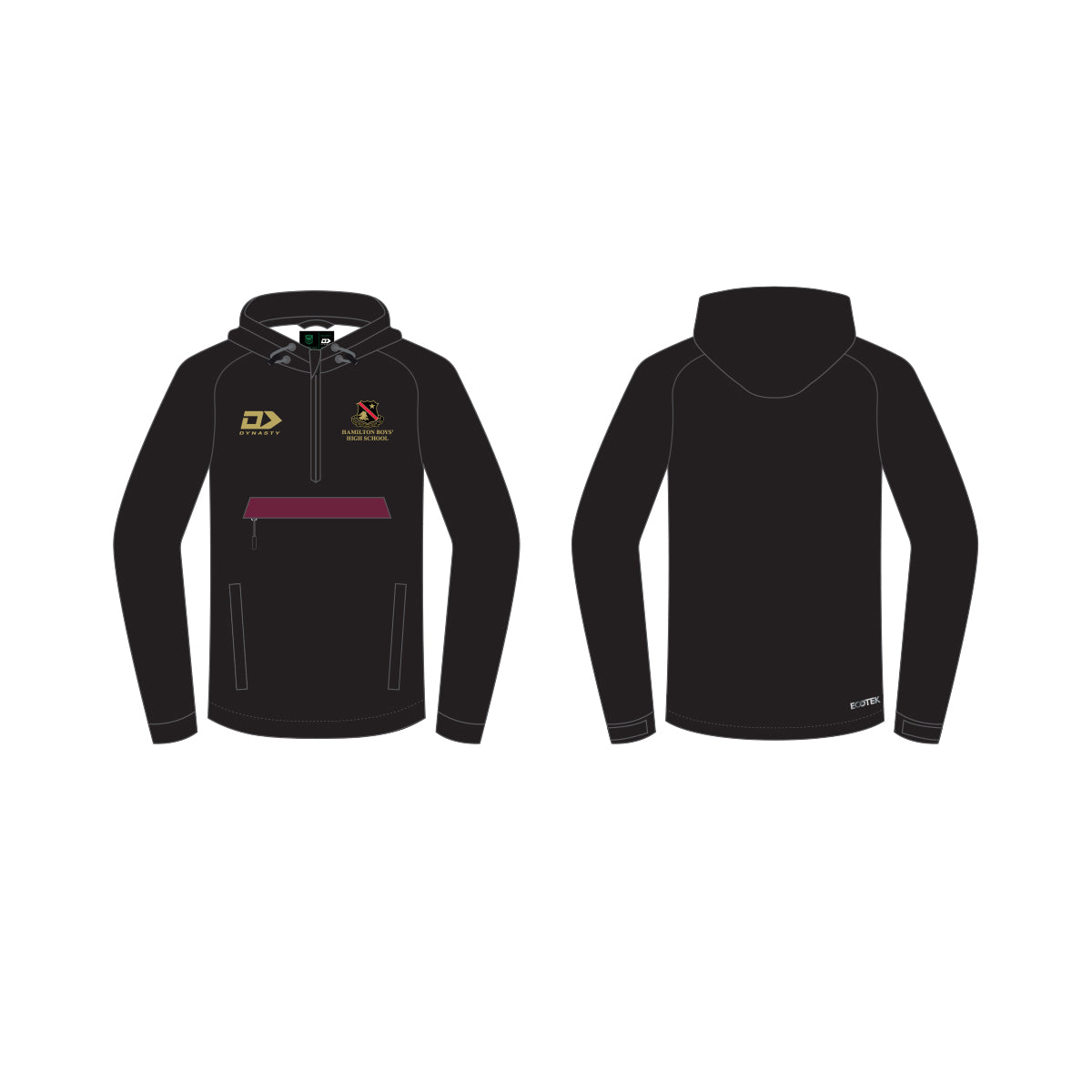 HAMB SUPP Pouch Pro Jacket - Black