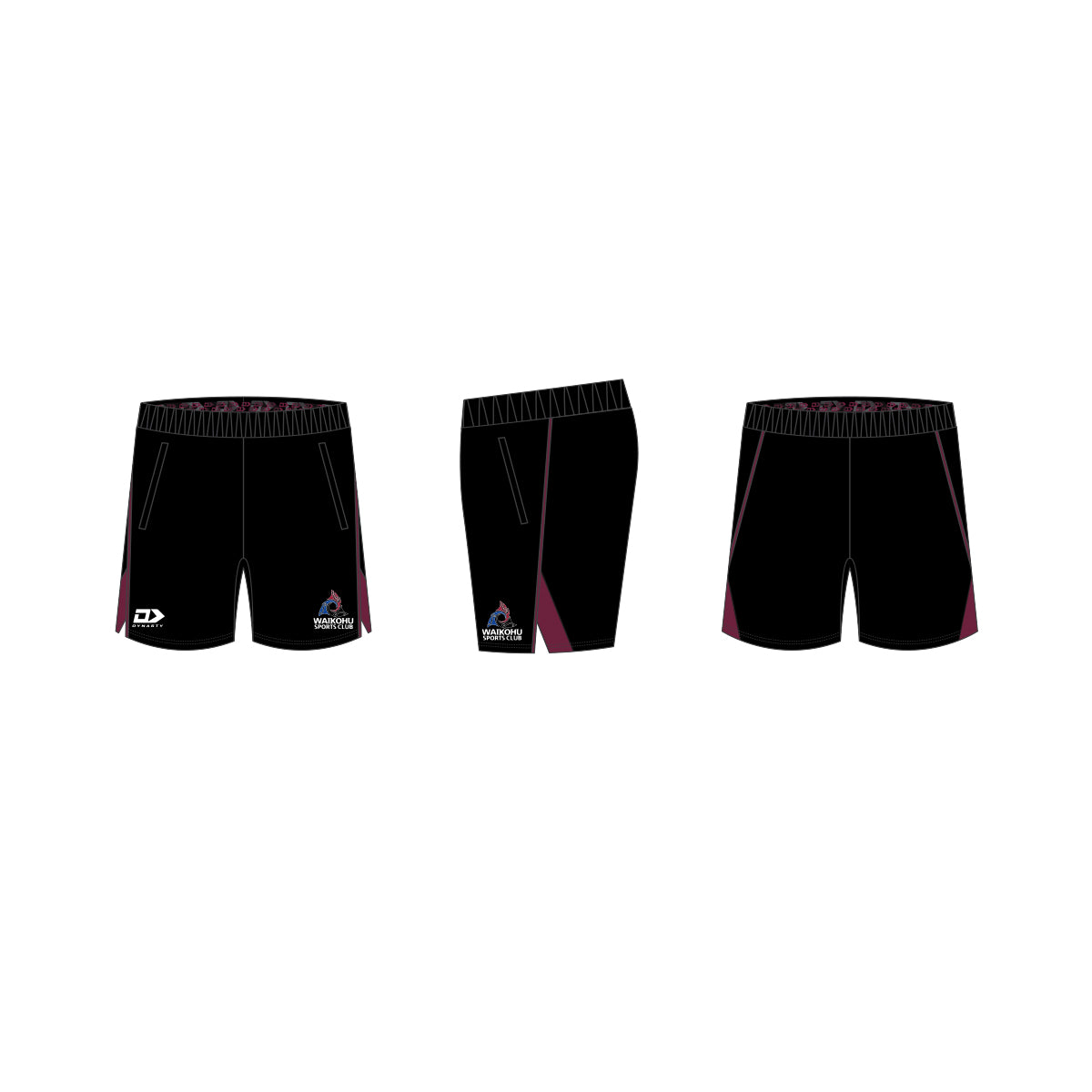 Waikohu Sports Club Gym Shorts