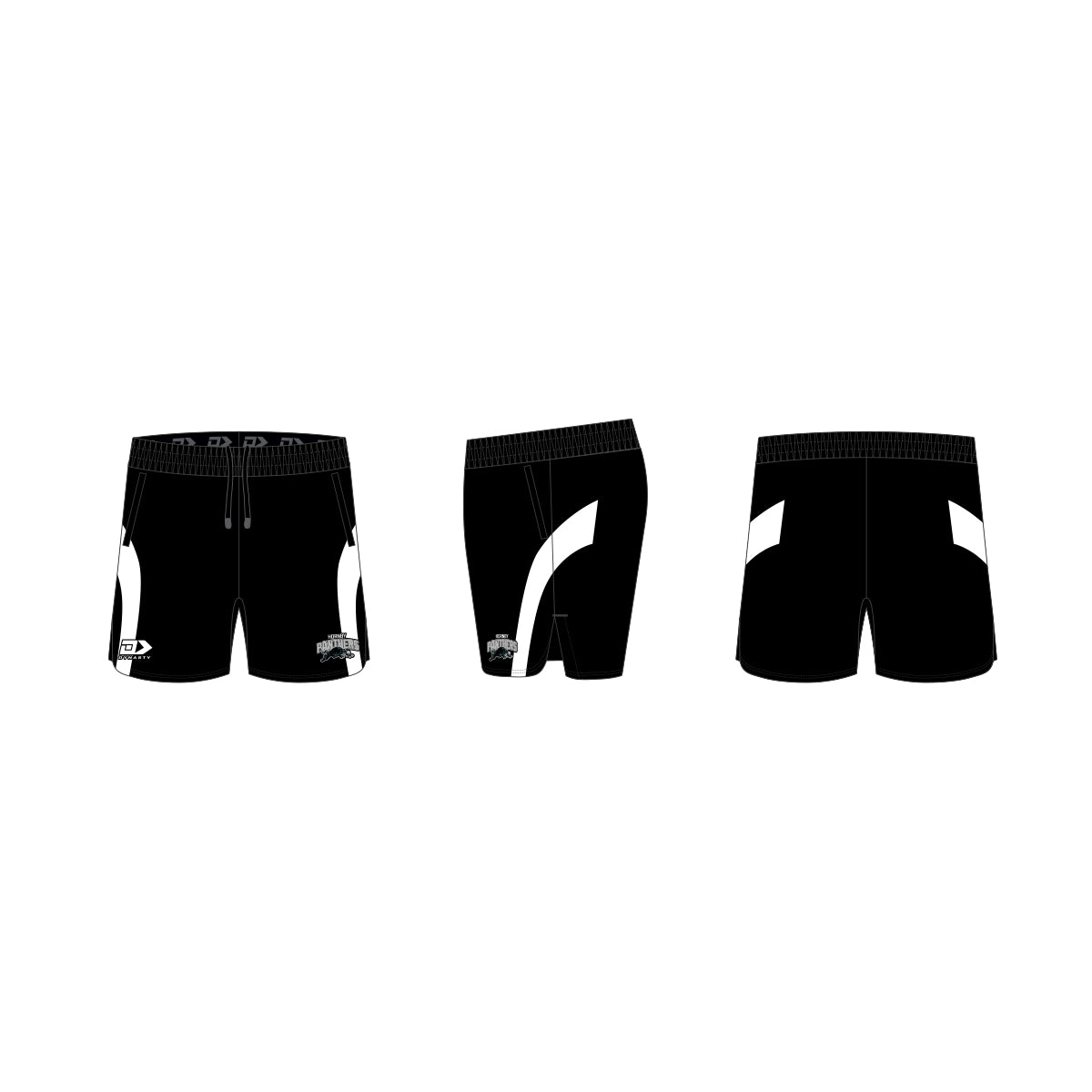 Hornby Rugby League Sublimated Gym Shorts
