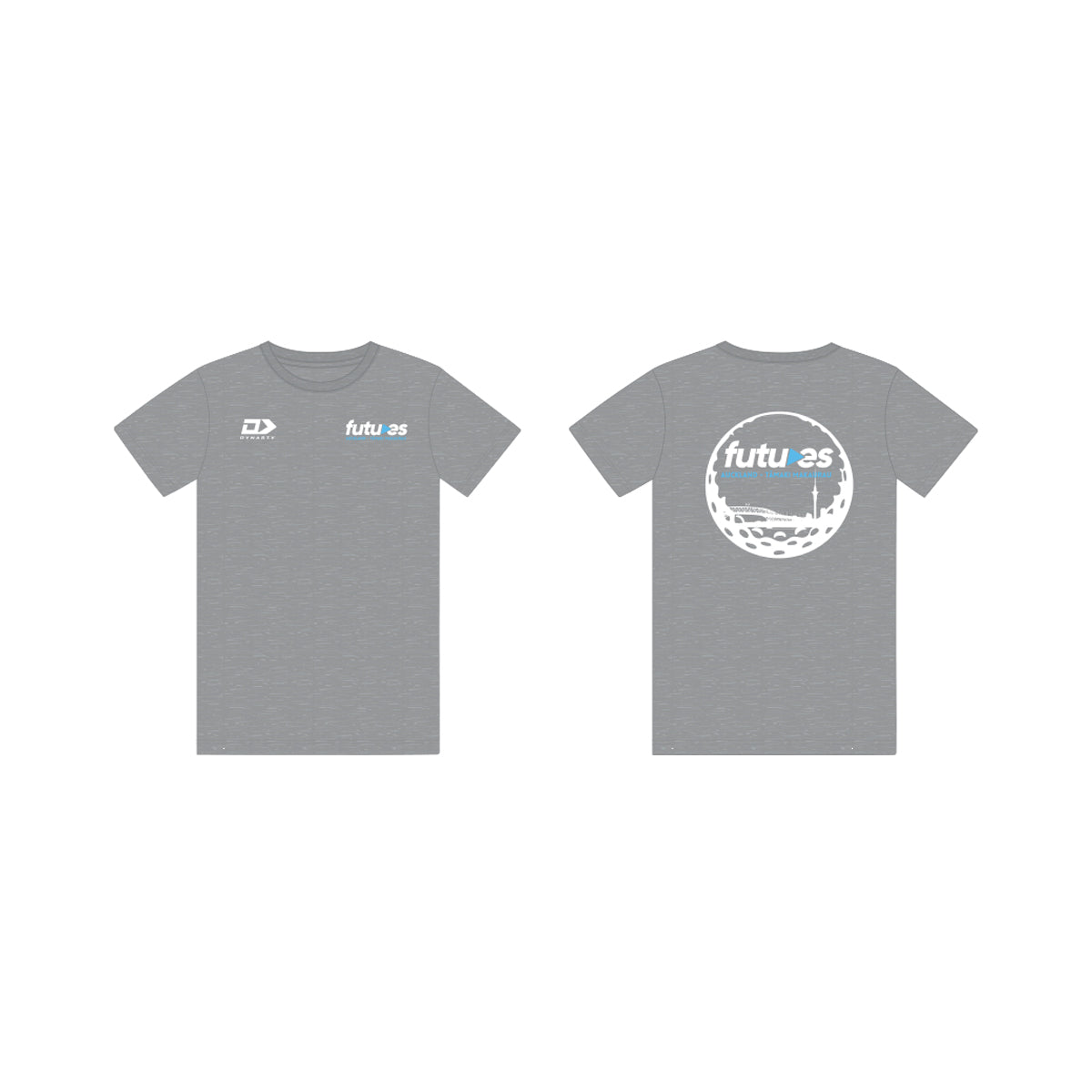 Futures Auckland Golf Tee - Grey