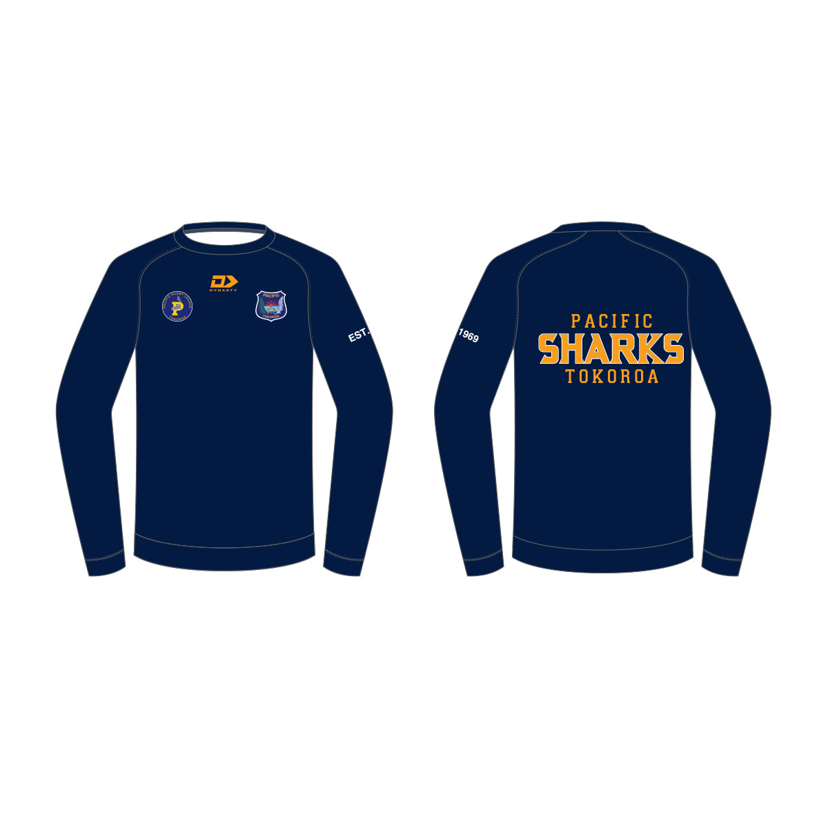 Pacific Sharks RFC Crew Neck