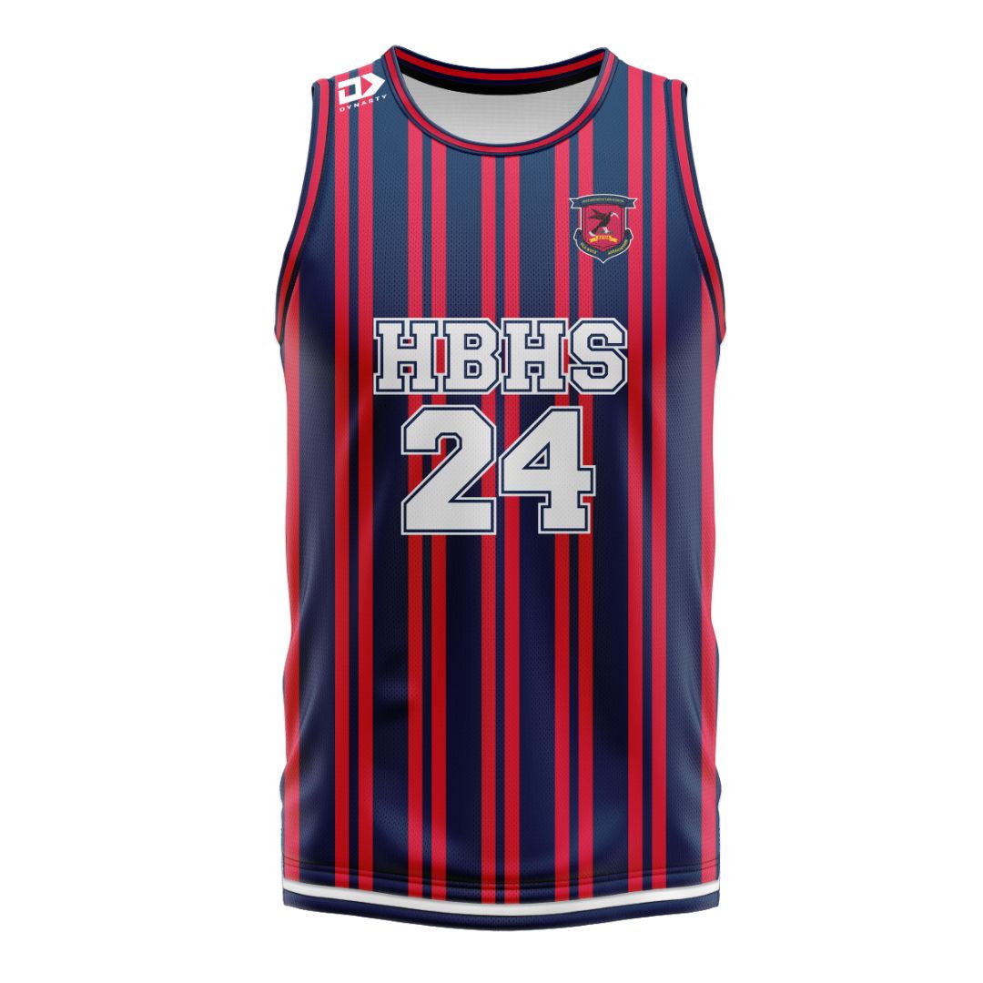 Hastings Boys High School OBA Basketball Singlet