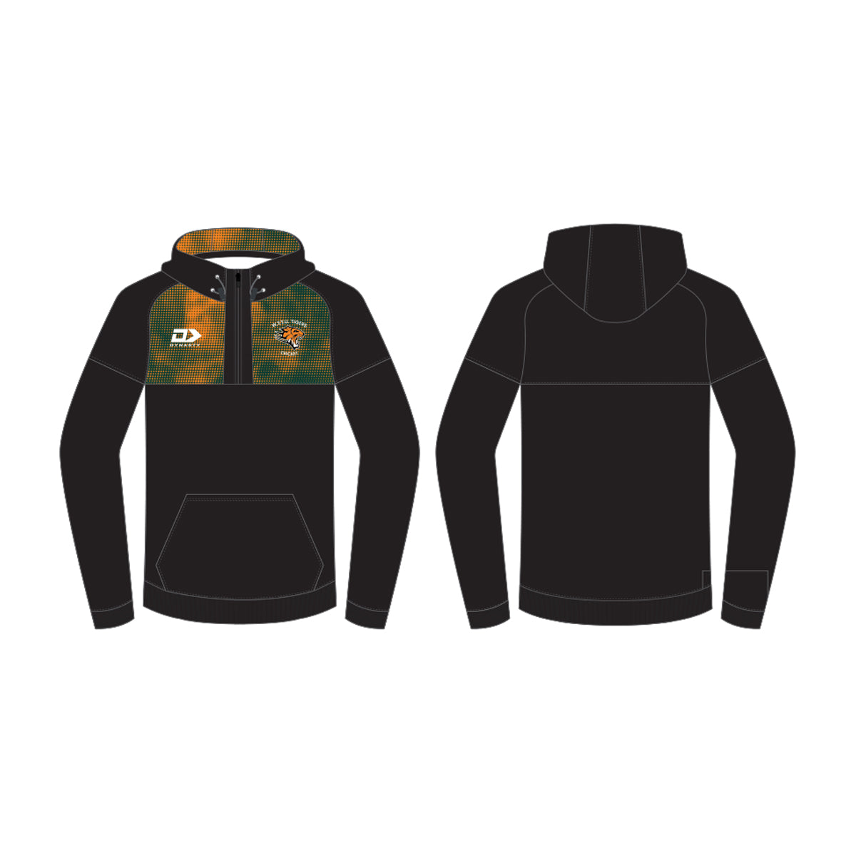 Waimea Toi Toi Qtr Zip Hoodie