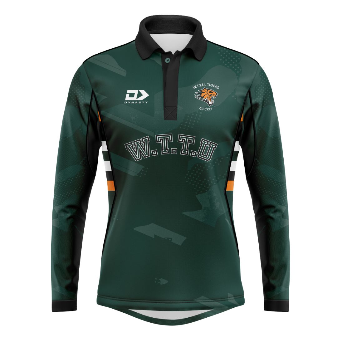 Waimea Toi Toi United Long Sleeve Cricket Shirt