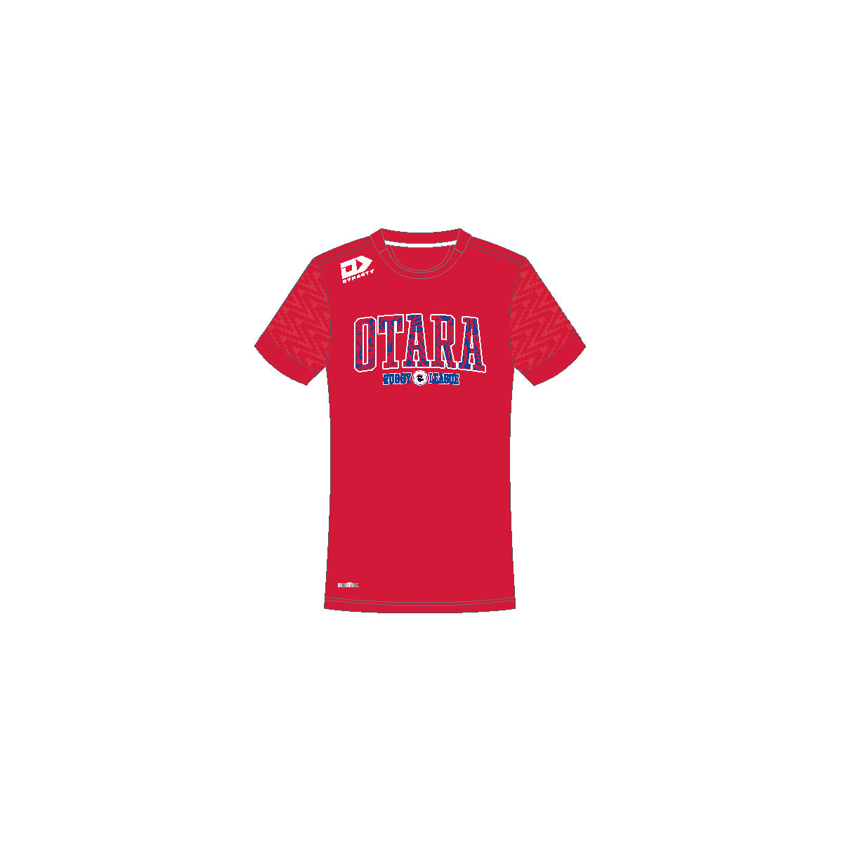 Otara Rugby League Club Jnr Sport Tee - Red