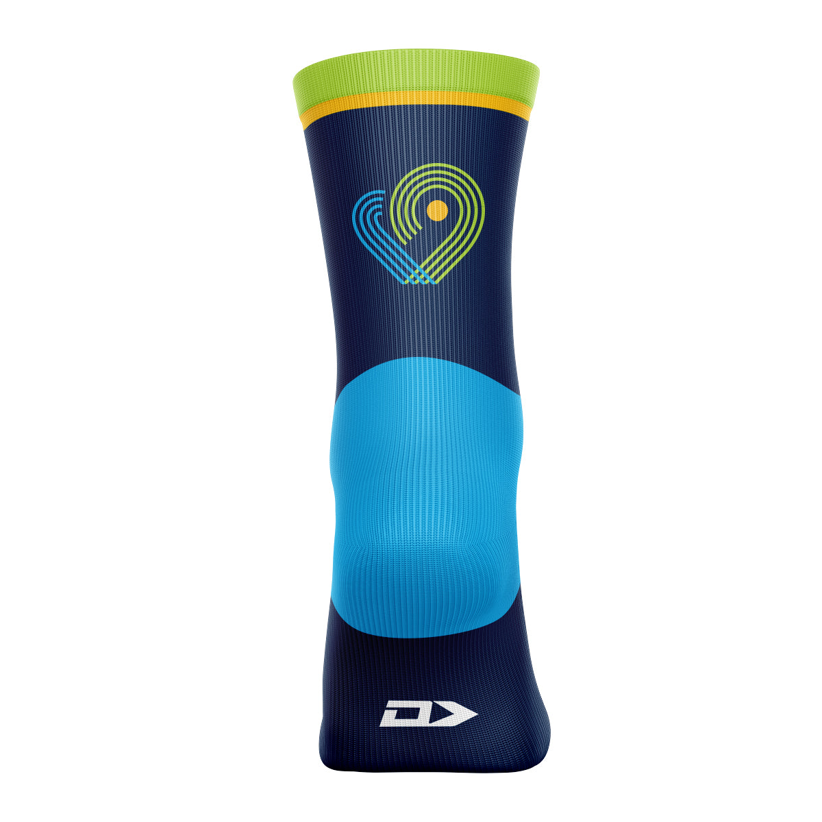 Āhuru Mōwai Trust Navy Crew Socks (Design 1)