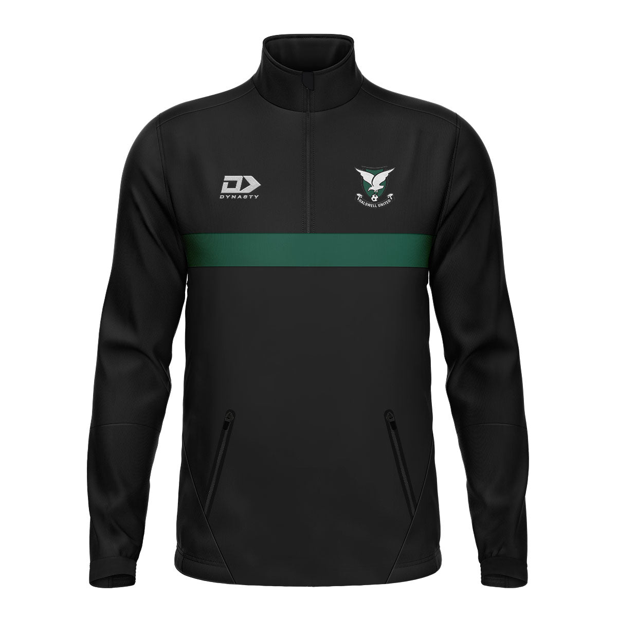 Halswell United FC Mens Quarter Zip Pullover