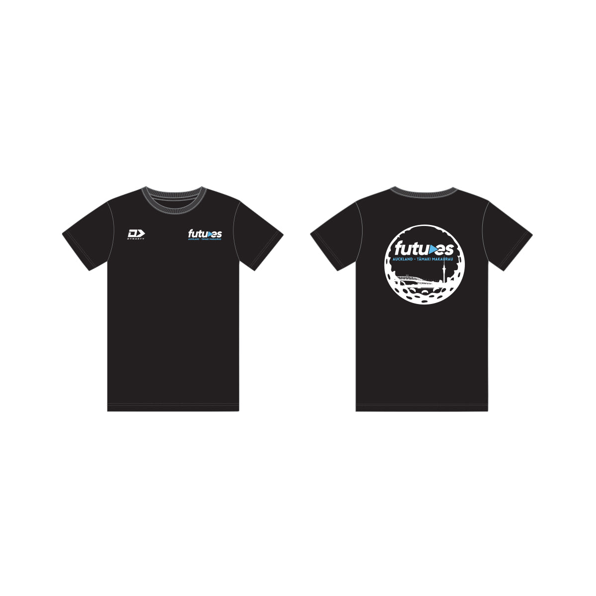 Futures Auckland Golf Tee - Black