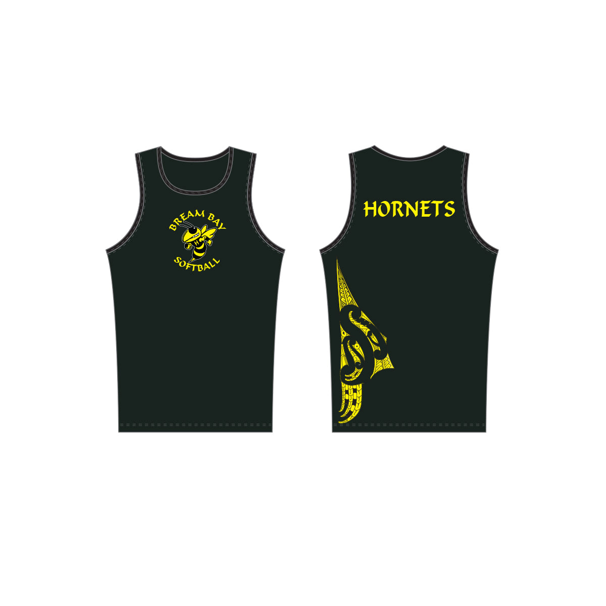 Bream Bay Hornets Singlet - Kids