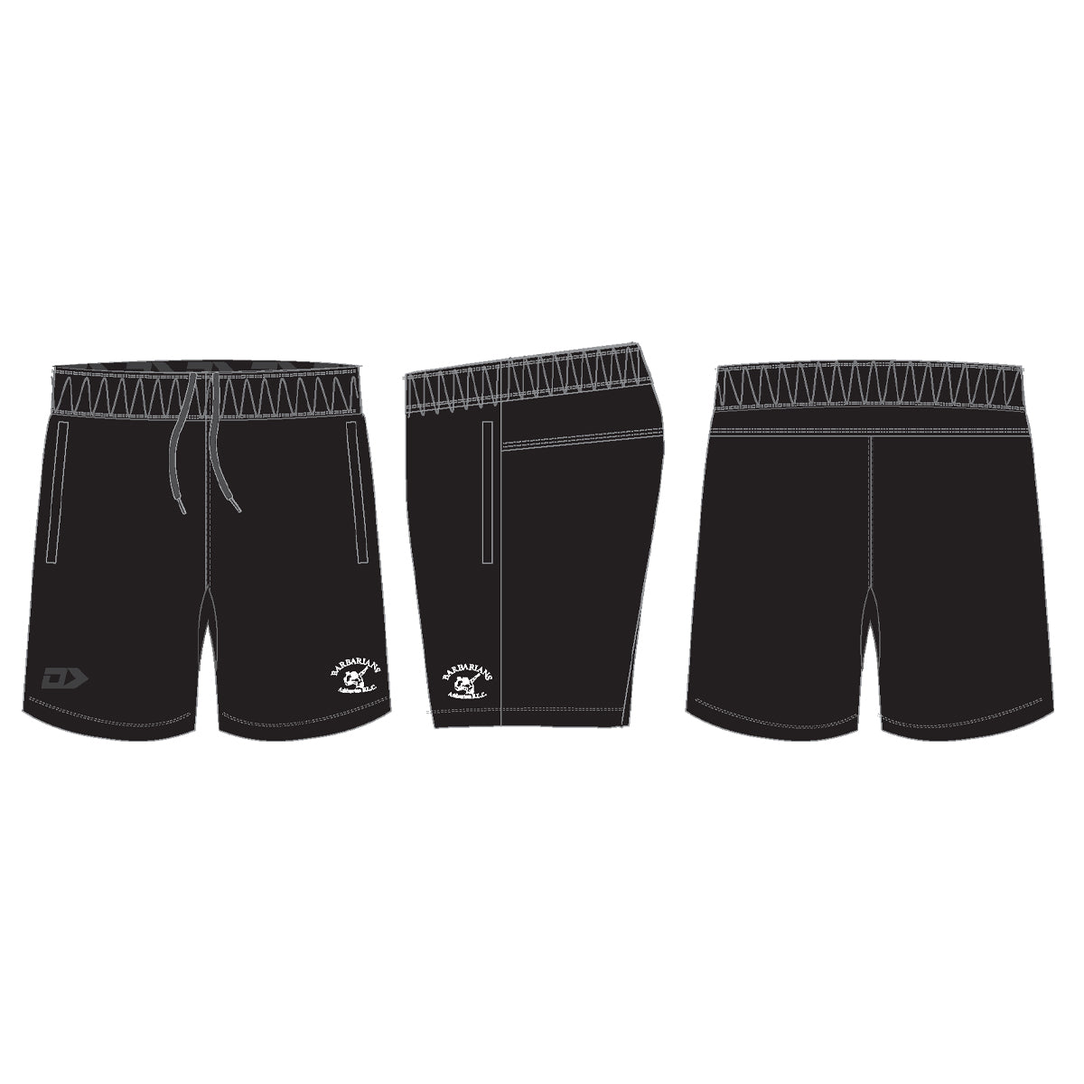 Ashburton Barbarians RLC Gym Short