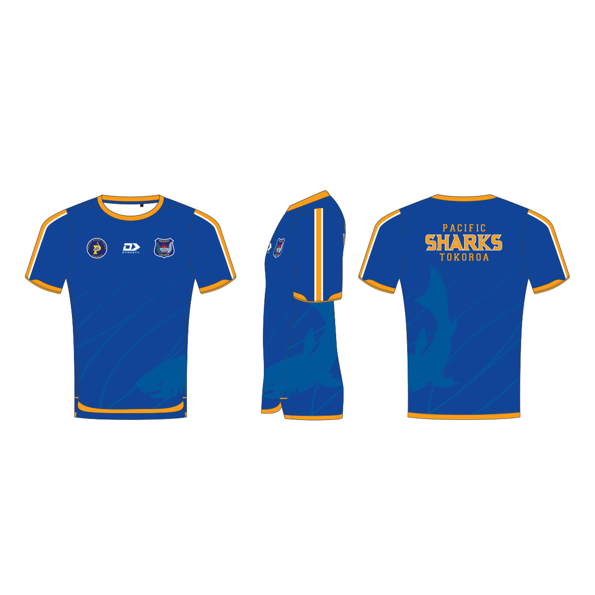 Pacific Sharks RFC Men Training Tee