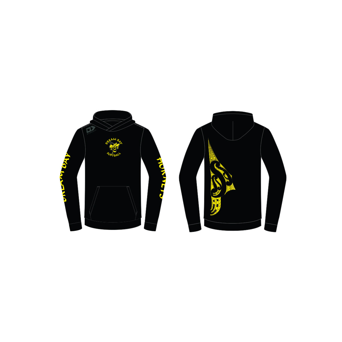 Bream Bay Hornets Fleece Hoodie - Kids