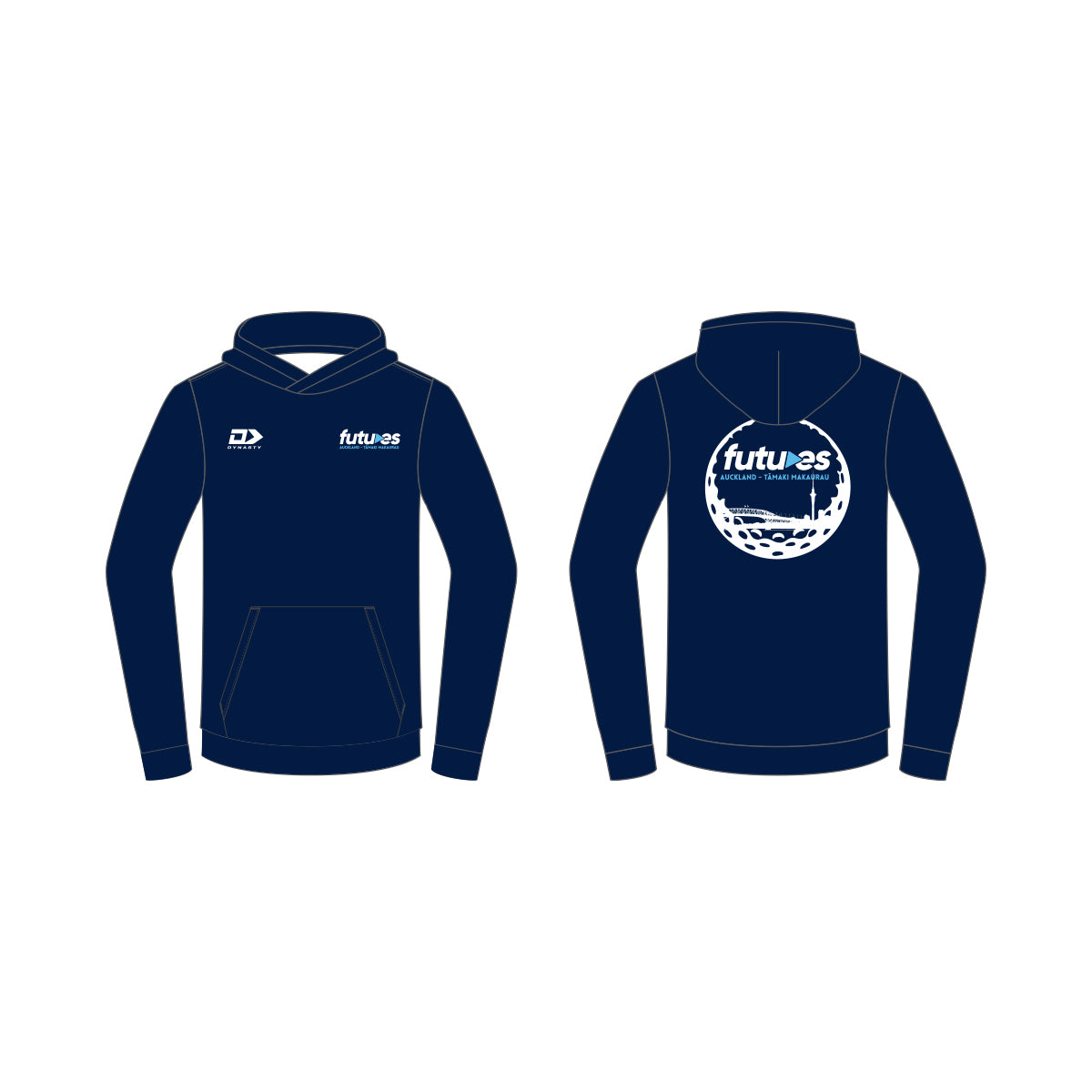 Futures Auckland Golf Hoodie - Navy