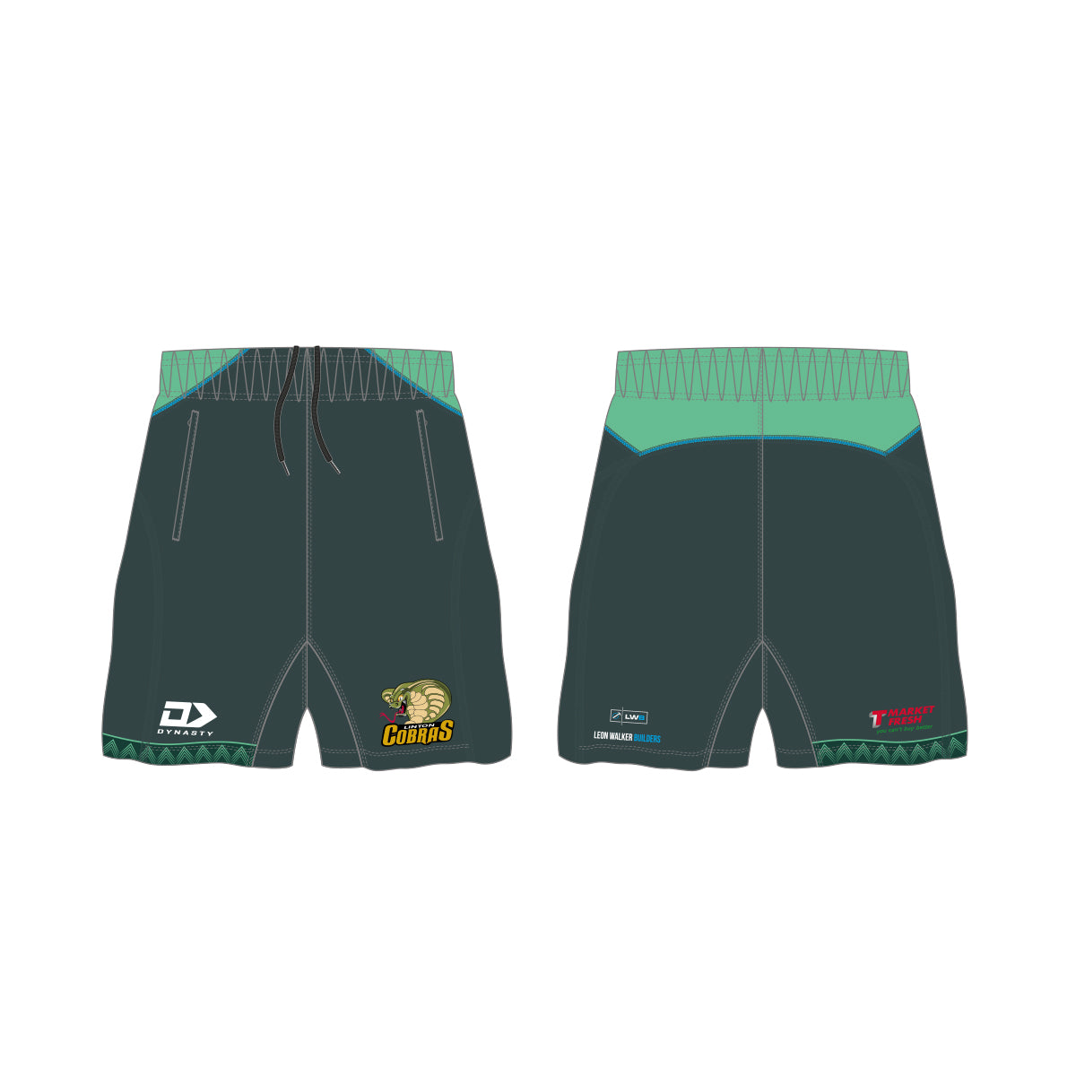 Linton Cobras Rugby League Training Shorts