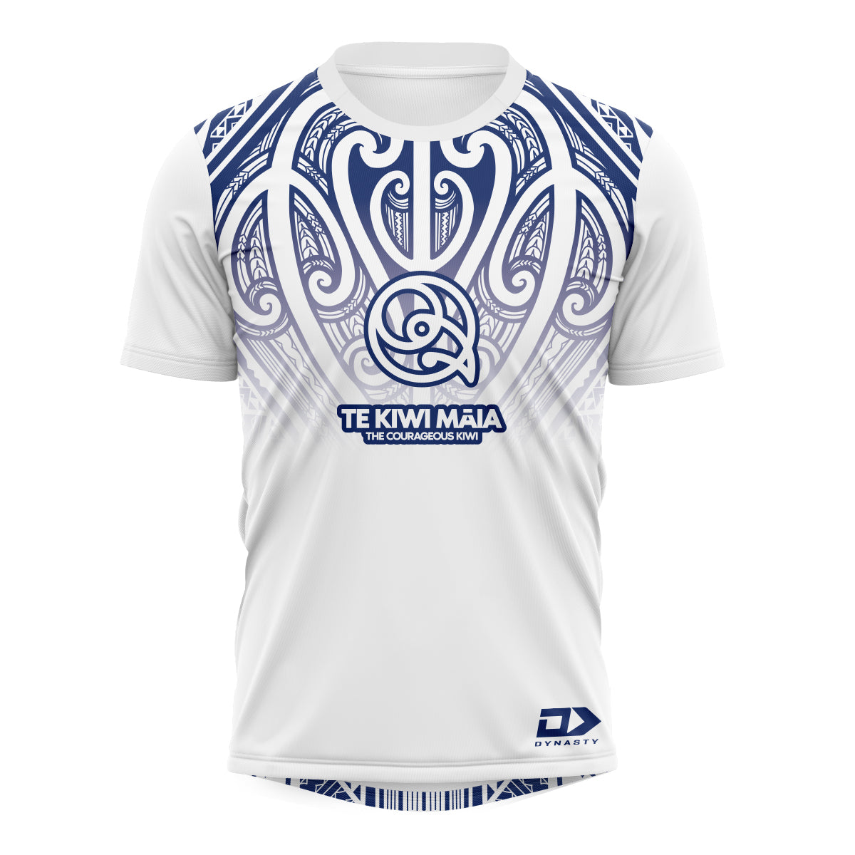 Te Kiwi Māia Navy Tee