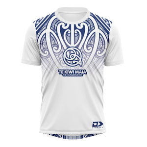 Te Kiwi Māia Navy Tee