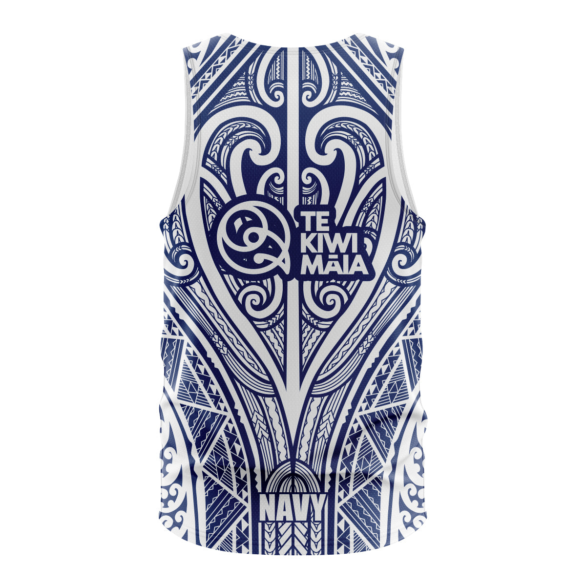 Te Kiwi Māia Navy Singlet