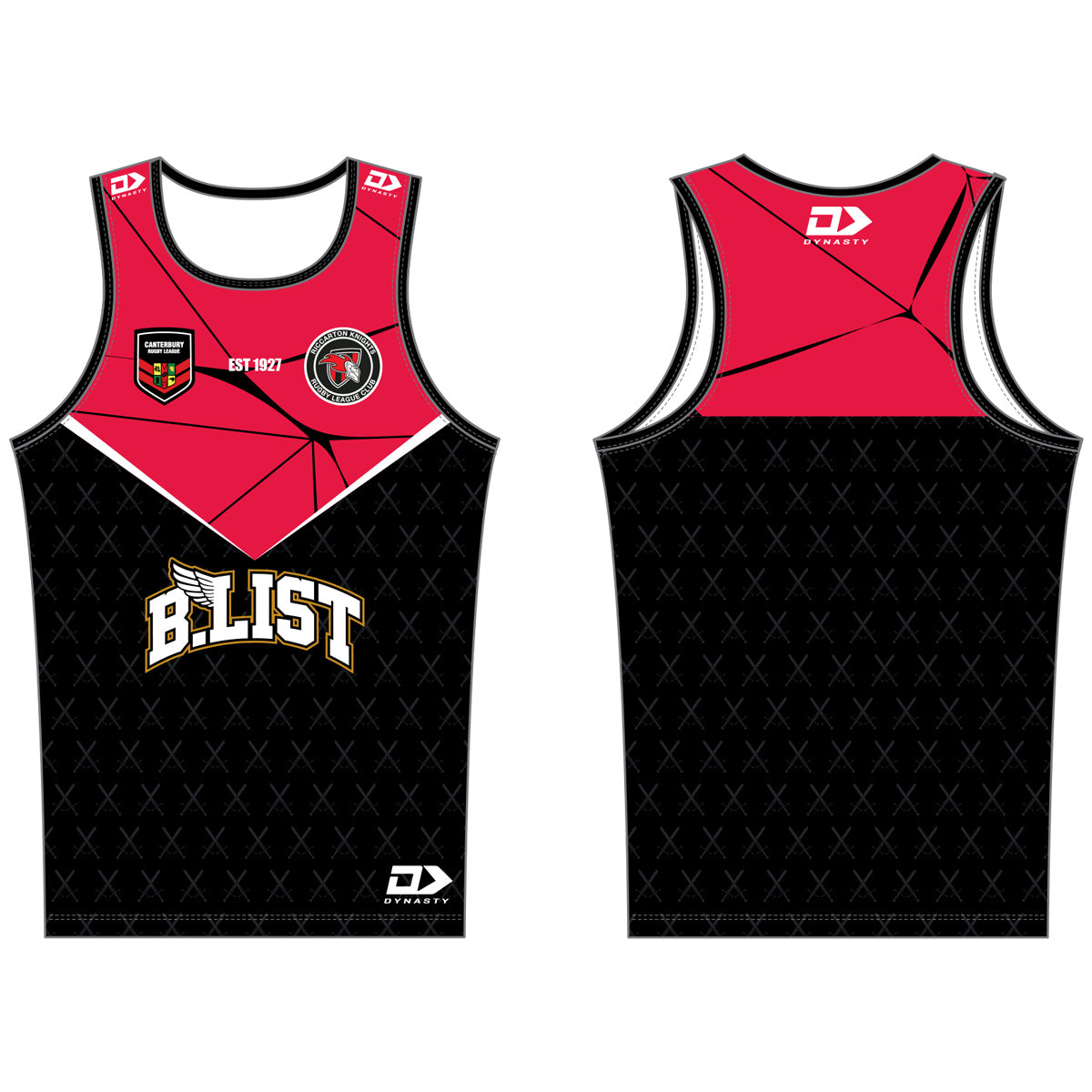 Riccarton Rugby League Training Singlet