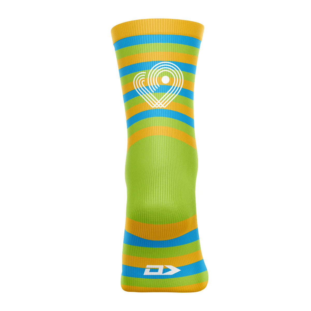 Āhuru Mōwai Trust Crew Striped Socks (Design 2)
