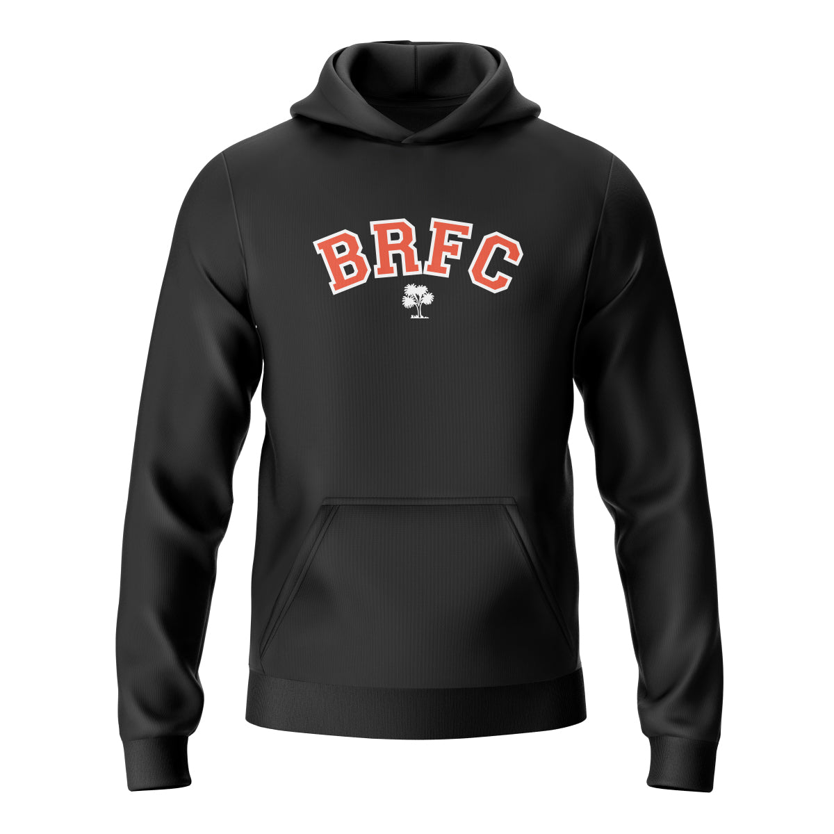 Burnside RFC Pullover Fleece Hoodie - Black