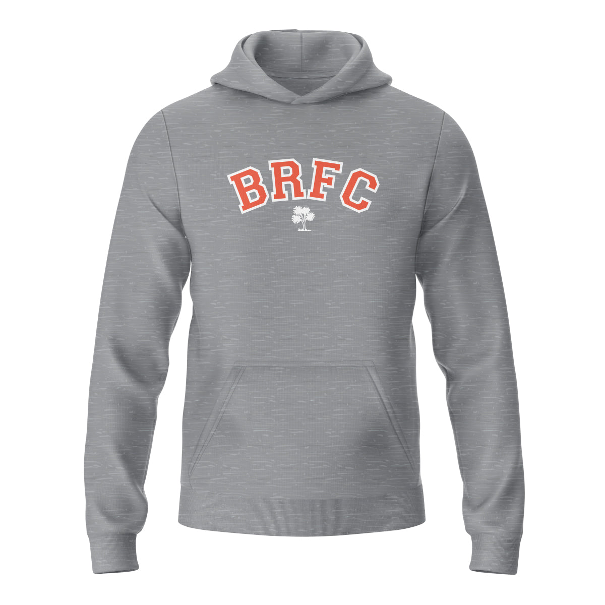 Burnside RFC Pullover Fleece Hoodie - Grey