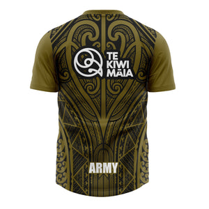 Te Kiwi Māia Army Tee