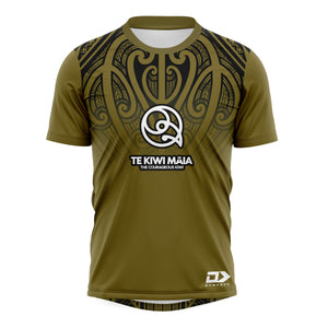 Te Kiwi Māia Army Tee