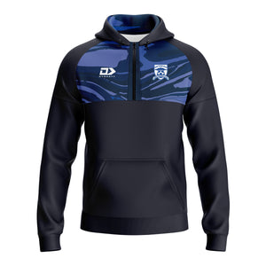 ECBAFC Mens Qtr Zip Hoodie