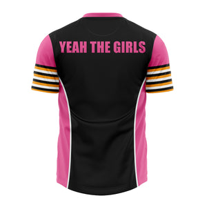 Hinuera Sports Club Training Tee - Option 1 "Yeah the Girls"
