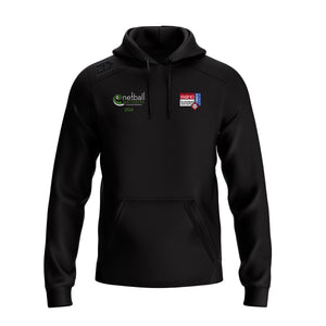 Netball Waitakere UNISS Adult Performance Hoodie - Black