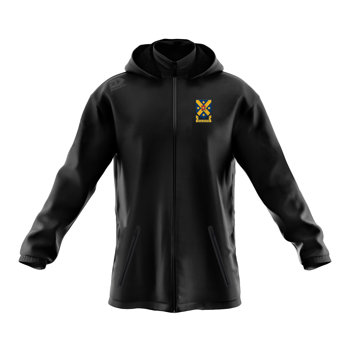 OUAFC Adult Performance Wet Weather Jkt BLK