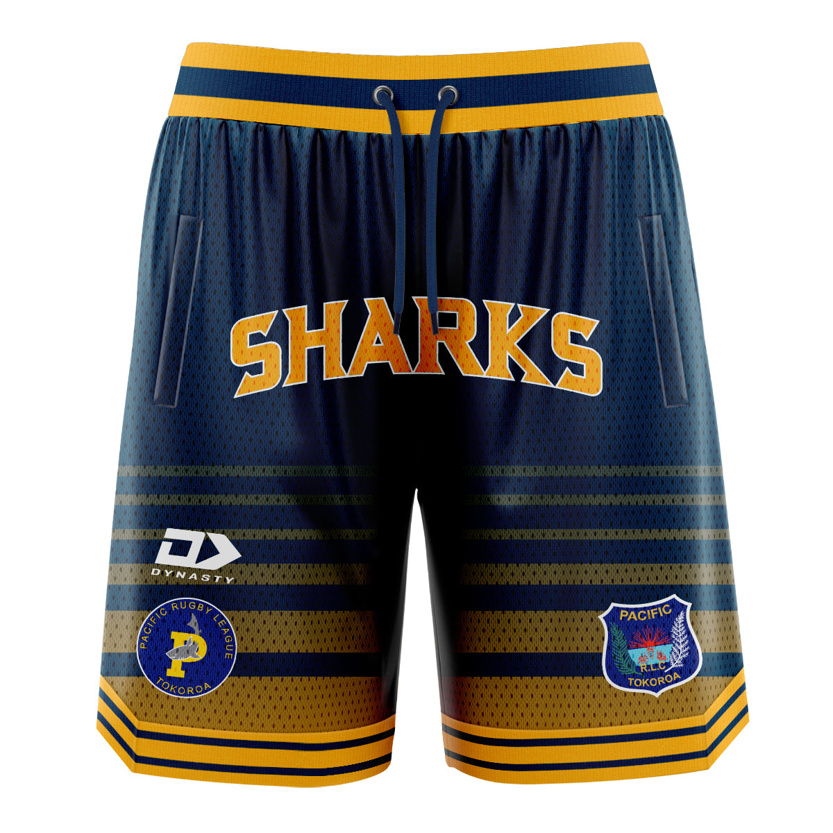 Pacific Sharks RFC Junior Basketball Shorts