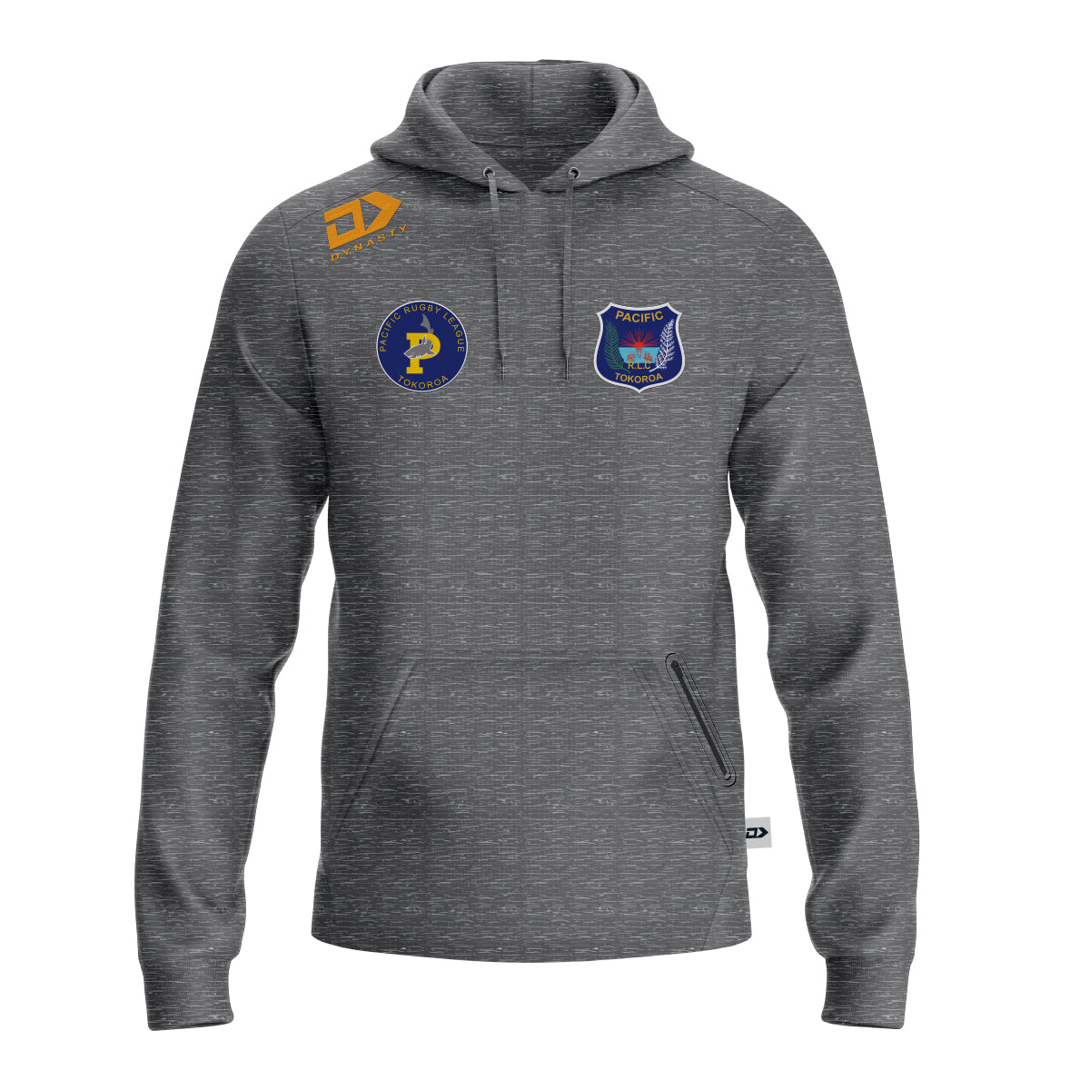 Pacific Sharks RFC Mens Grey Hoodie