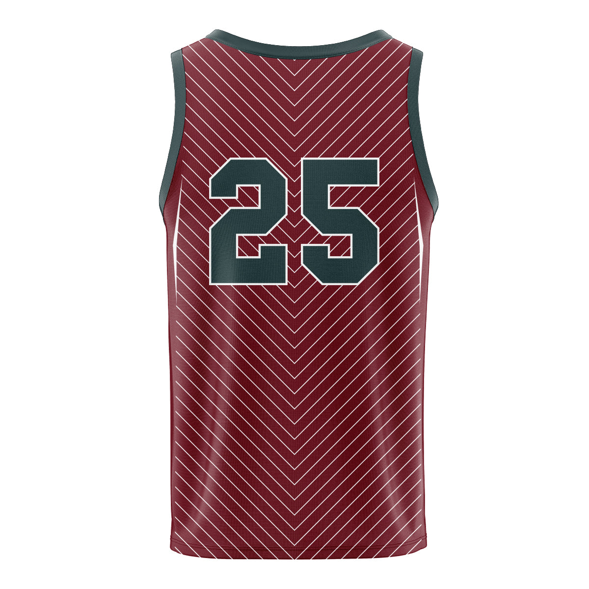 PSE Basketball Singlet JNR - Maroon