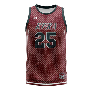 PSE Basketball Singlet - Maroon