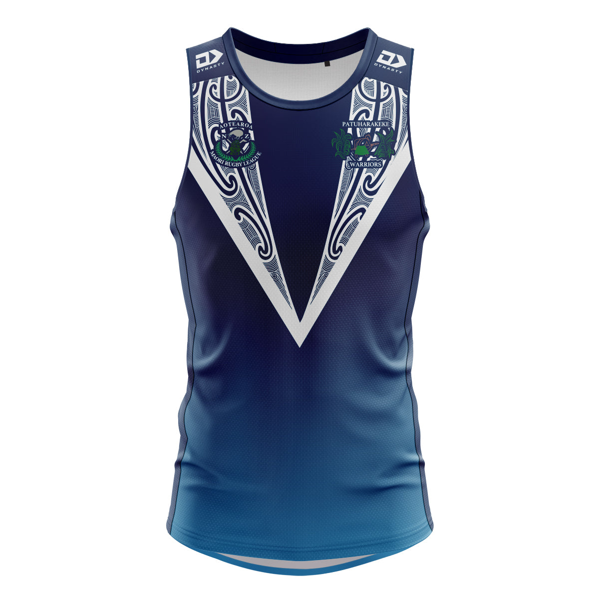 Patuharakeke Warriors Rugby League Training Singlet