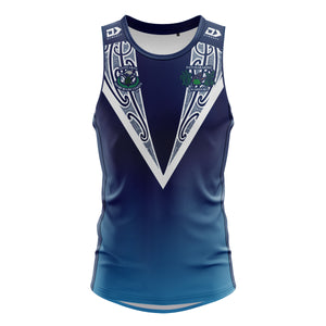 Patuharakeke Warriors Rugby League Training Singlet