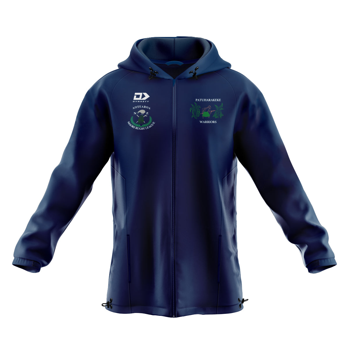 Patuharakeke Warriors Rugby League Spray Jacket