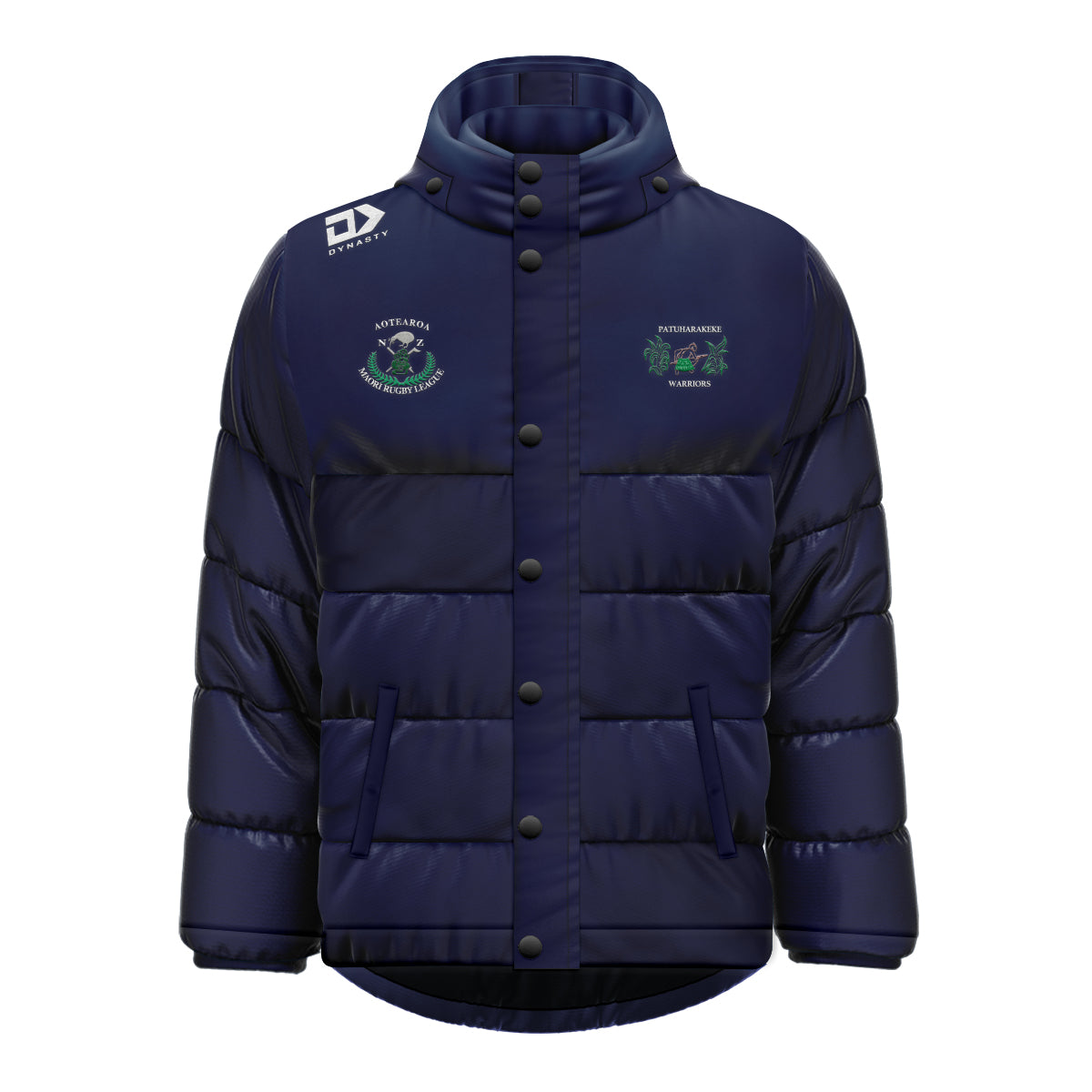 Patuharakeke Warriors Rugby League Winter Jacket