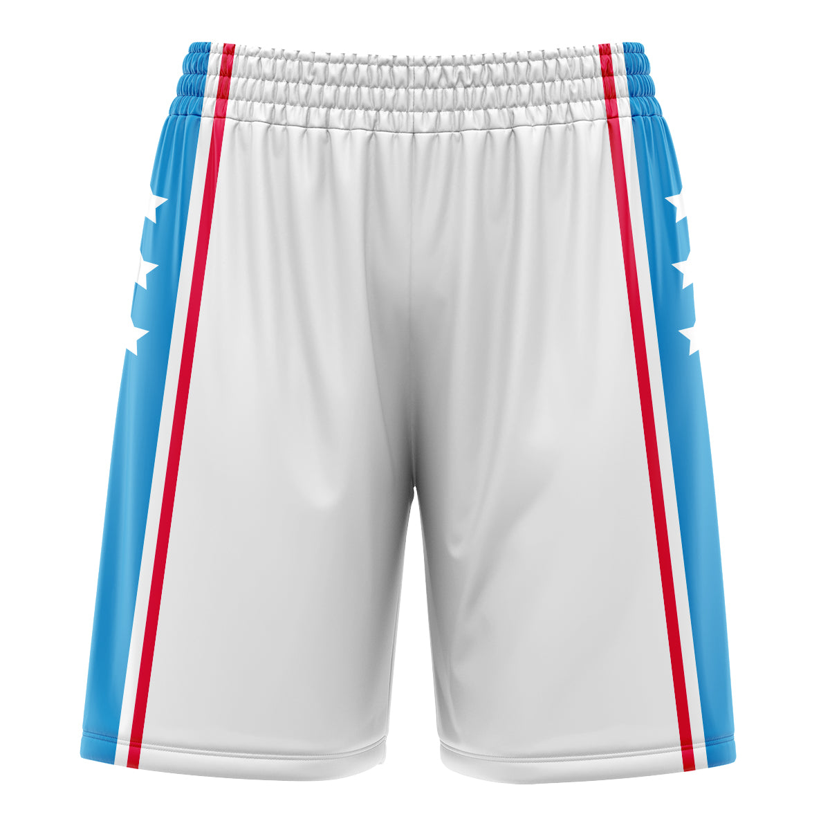 Rosmini College Prems Bball AWAY Shorts - White - Dynasty Team Store NZ