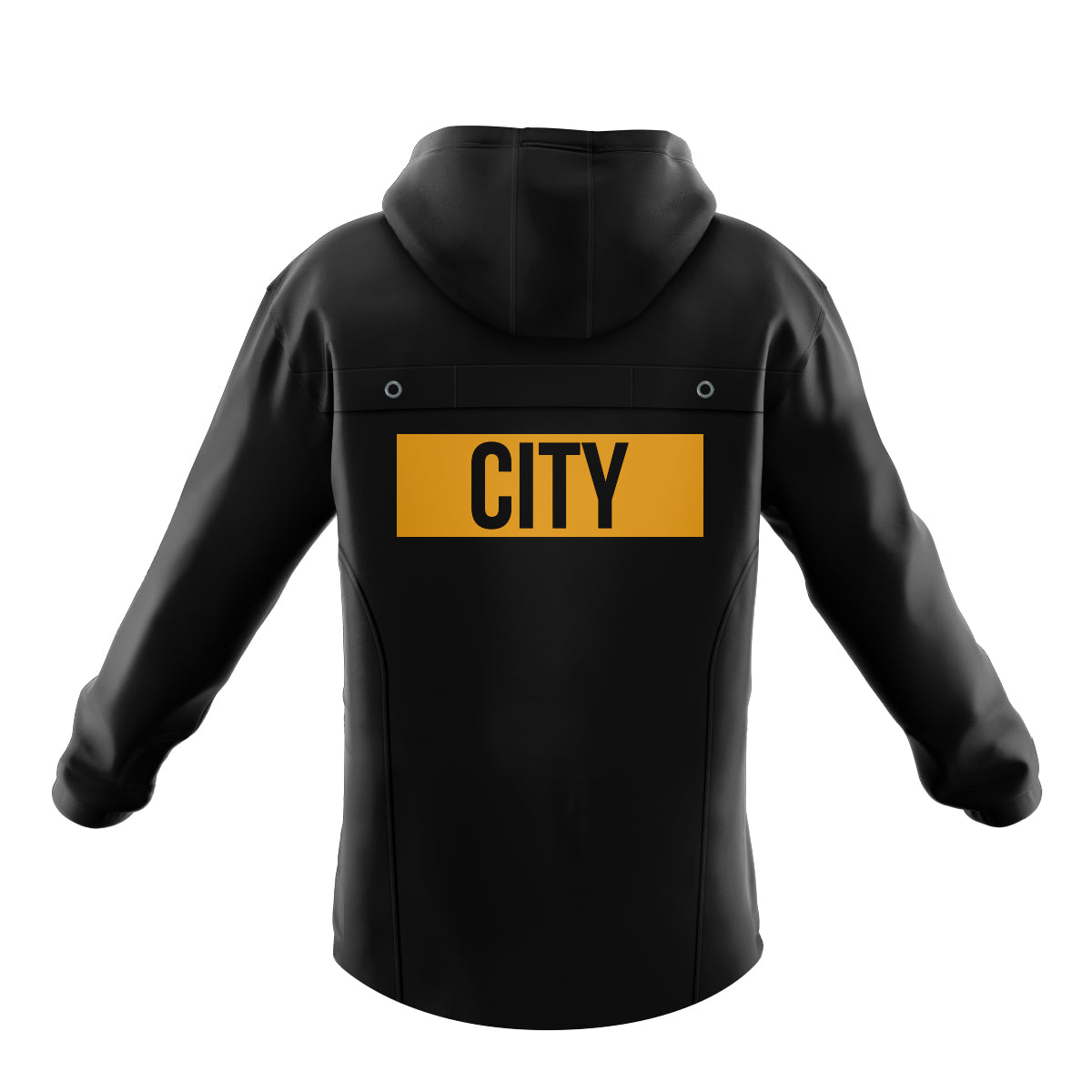 Ruatoria City Sports Club Wet Weather Jacket (Microfleece Lined)