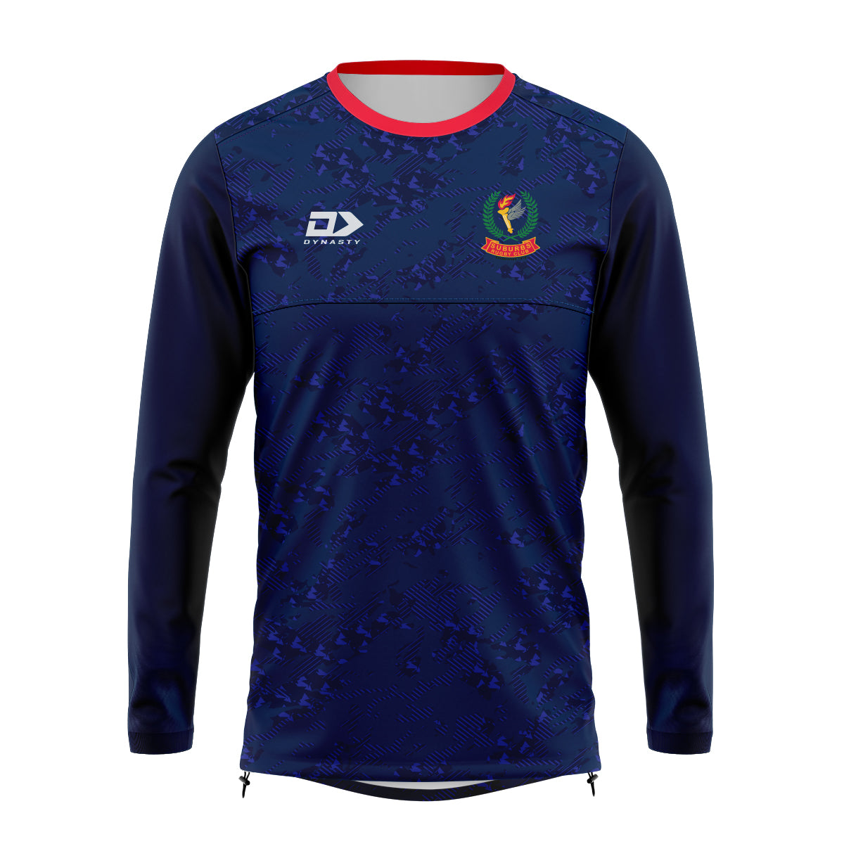 Suburbs Rugby Club Wet Weather Pullover Jacket - $90