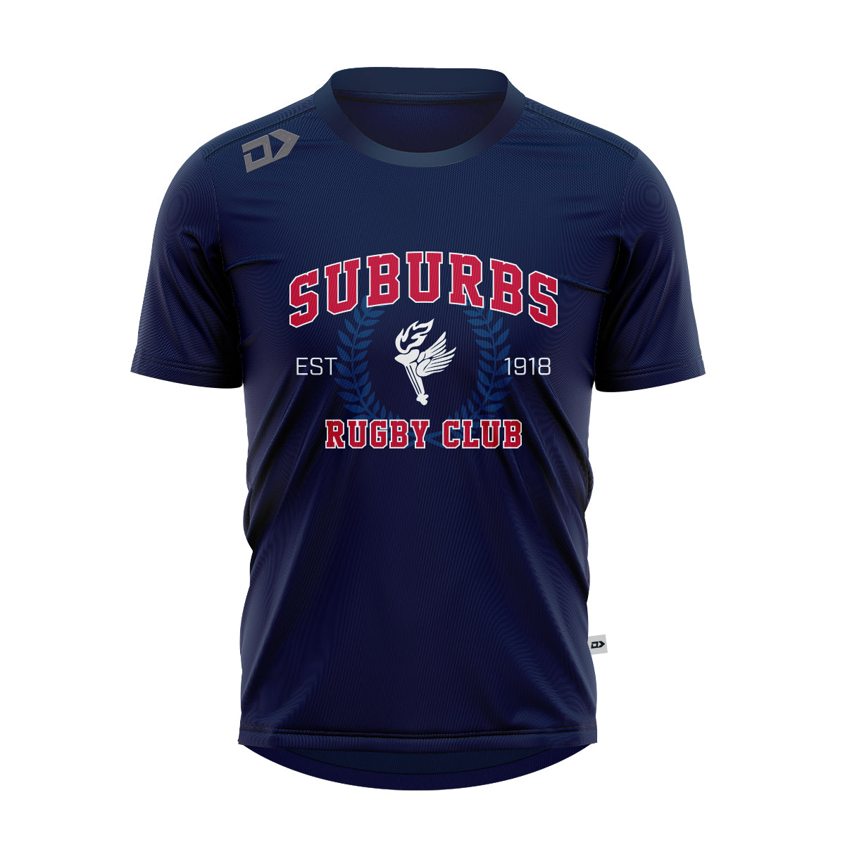 Suburbs Rugby Club Tee - $55