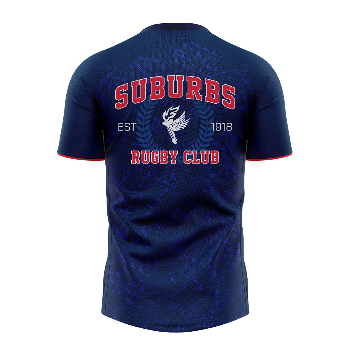 Suburbs Rugby Club Sublimated Tee - $55