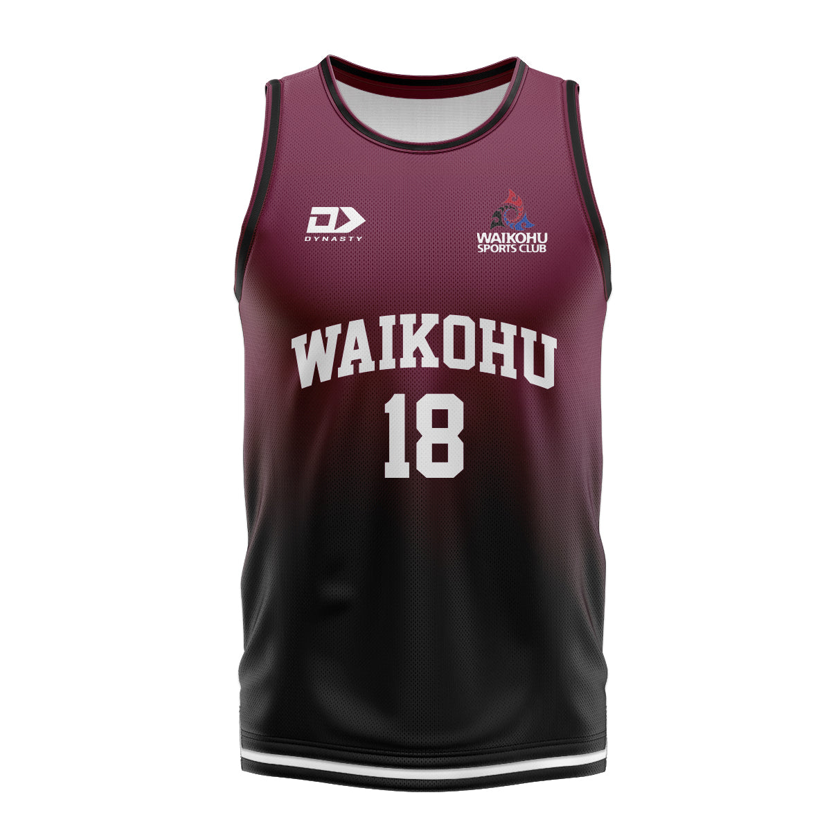 Waikohu Sports Club Basketball Singlet