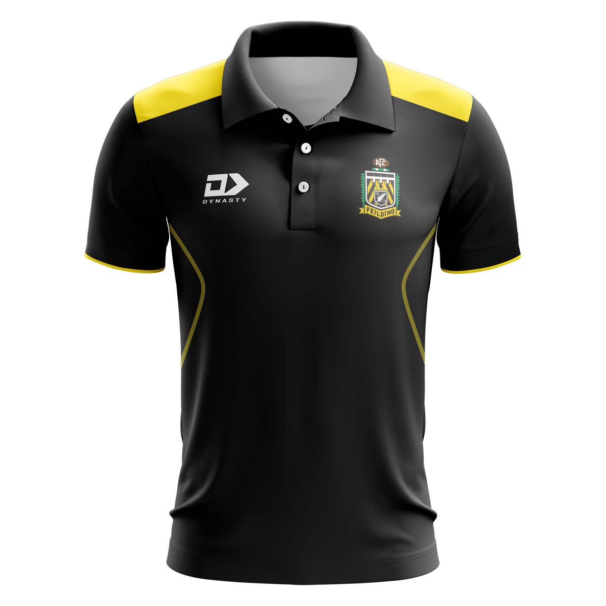 Feilding Yellows RFC RFC Custom Polo