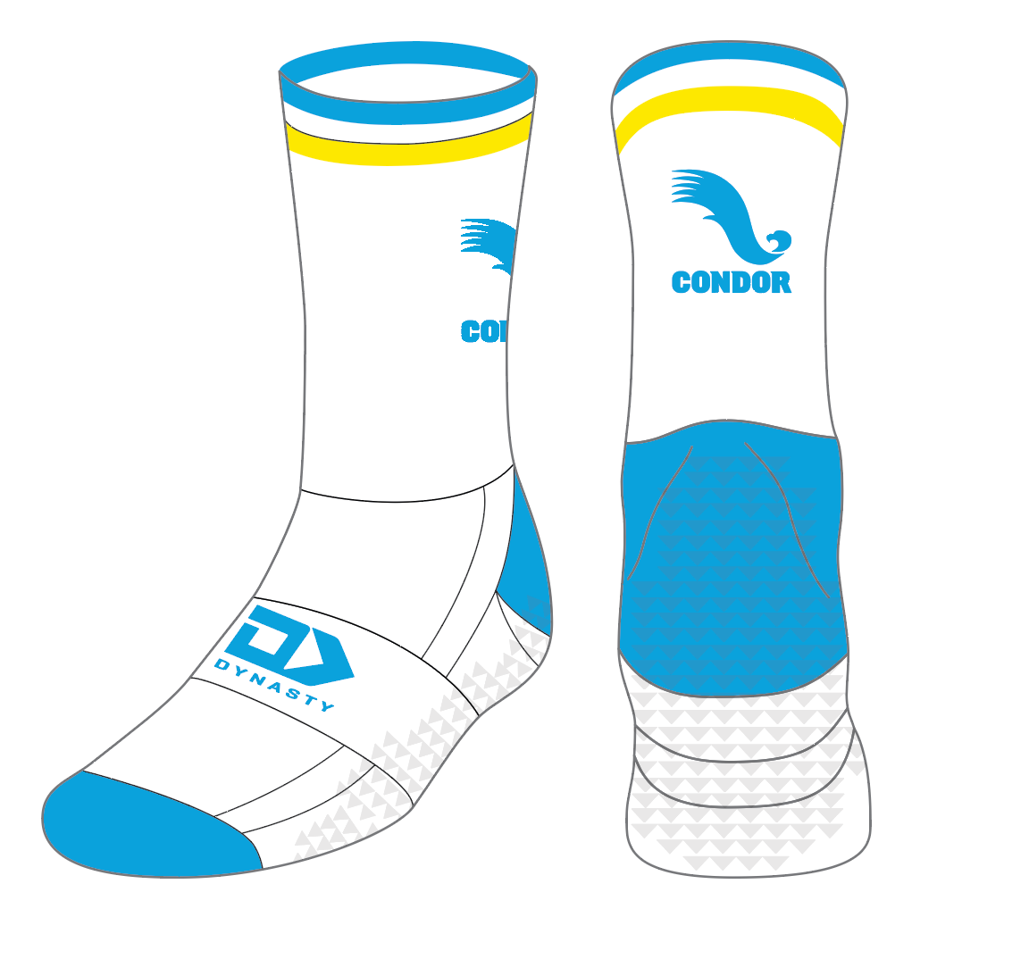 Condor Sevens Gripper Crew Socks